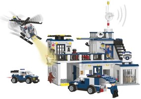 lupilu®  Stavebnica Clippy L (policajná stanica)  (100395513)