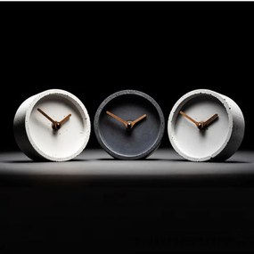 Dizajnové stolové hodiny Clockies Touch antracit