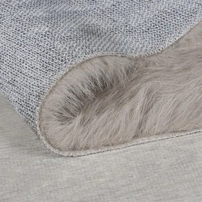Hnedá syntetická kožušina 80x150 cm Alpine Faux Fur – Flair Rugs