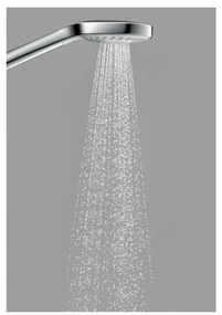 Hansgrohe Croma Select E, ručná sprcha Multi EcoSmart 9 l/min, biela/chrómová, HAN-26811400