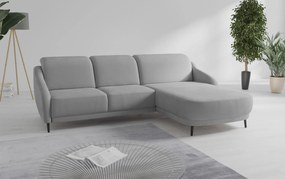 XXXLutz ROHOVÁ SEDAČKA, textil, sivá Sit & More - Sedačky - 000144024111