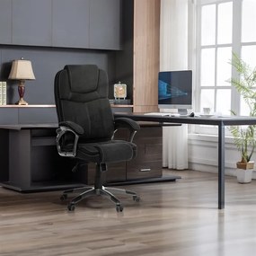 Autronic BONTEC Kancelárske kreslo, hojdací mechanizmus, čierna látka, KA-C715 BK2 Farba: Šedá