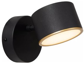 Lucide 44217/08/30 - LED nástenné bodové svietidlo GIAN LED/9W/230V čierne