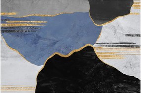 Obraz - Textúrované tvary (90x60 cm)