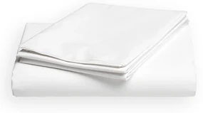 BAVLNENÉ PRESTIERADLO FLAT 160x220 CM BIELE