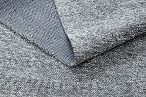 Koberec FLORENCE 24021 Jednofarebný, glamour, plocho tkaný, sivý