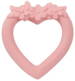 A Little Lovely Company Hryzátko: Srdiečko ružová