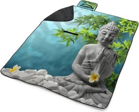 Sablio Plážová deka Budha: 200x140 cm