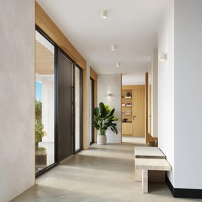 Nástenné svietidlo Orbis, 1x béžové betónové tienidlo