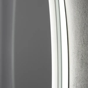 Brilagi-LED stmievateľné kúpeľňové vyhrievané zrkadlo s podsvietením AVA PRO LED/18W/230V pr. 60 cm IP44