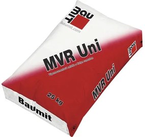 Vápenno-cementová omietka Baumit MVR Uni s bielym cementom 25 kg