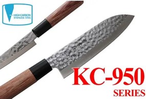 nůž Santoku 165mm Kanetsune KC-950 Tsuchime Series