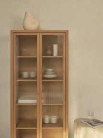 Ferm Living Kameninová váza Shell Pot Off White