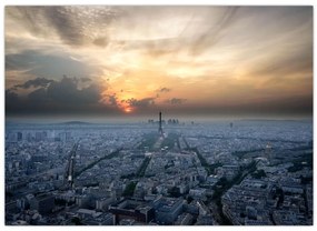 Obraz - Paríž z výšky (70x50 cm)