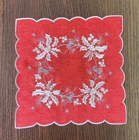 Krásné vianočné prestieranie 40 x 40 cm Šírka: 40 cm | Dĺžka: 40 cm