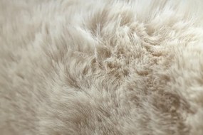 Koberec BUNNY slonia kosť kruh