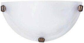 Rabalux ALABASTRO 3003 nástenné svietidlo 1x60W | E27 | IP20 - biely alabaster