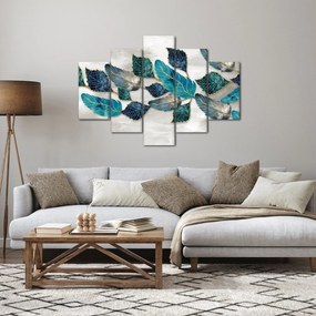 Obraz - Ilustrácie peria (150x105 cm)