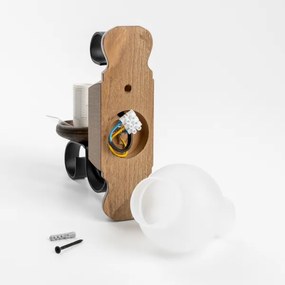 Brilagi - Nástenné svietidlo RUSTIC 1xE14/40W/230V buk/orech