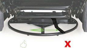 Kreslo ELEGANT 3 polohovacie, hnedá (soro 28)