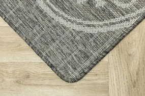 Koberec / Behúň FLEX 1907/P91 hnedý / sivý