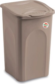 STEFANPLAST Košík na bielizeň Primavera 50 l, svetlošedý