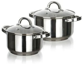 Banquet Sada nerezového riadu SWING Small 4 ks, S