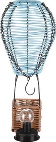 Solárny lampáš balón s LED osvetlením PLA113 BLUE-L