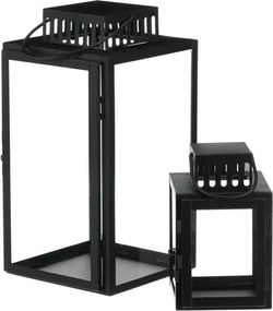 Set dvoch lampášov čierny JS462 BK (2 ks)