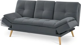 Trojmiestna rozkladacia sedačka, sivá ASB-4720 GREY2