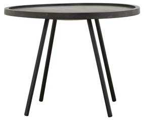 Hnedý okrúhly stolík Juco Ø60x45 cm ∅ 60 × 4 cm