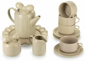 Čajový/kávový set Sofia Beige1