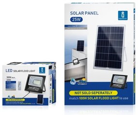 Aigostar - LED Stmievateľný solárny reflektor LED/100W/3,2V IP67 + DO