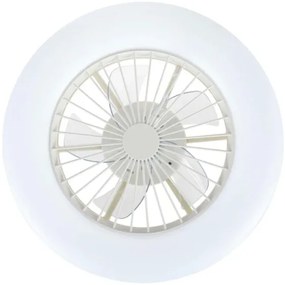 Lucci Air 513200 - LED Stm. svietidlo s ventilátorom OSLO LED/20W/230V biela + DO