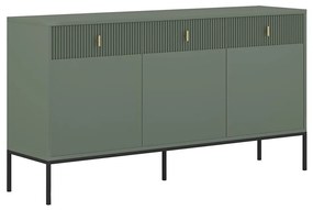 Komoda SUE zelená/čierna