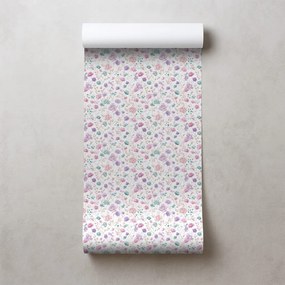 Fototapeta jemné pastelové kvietky