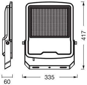 Osram - LED reflektor ENDURA LED 150 W 230 V IP65