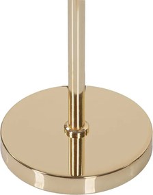 Stojacia lampa Palm 160 cm sivá/zlatá
