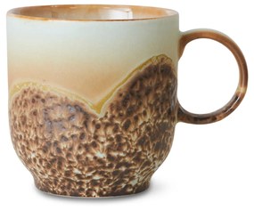 HK living Kameninový hrnček café mug 70's Shell 250 ml