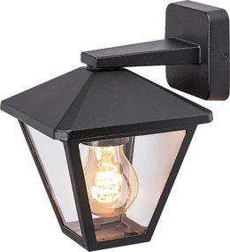 Rabalux Vonkajšie nástenné svietidlo PARAVENTO max. 1x40W | E27 | IP44 - čierna