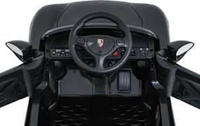 Elektrické autíčko Porsche 911 Carrera čierne