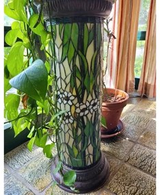 Deko stojaca Tiffany lampa COLUMN