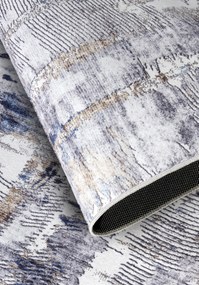 ELLE Decoration, Kusový koberec Imagination New 106035 Dark blue/Beige z kolekcie Elle, 160x230, modrá, obývacia izba