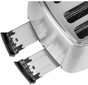 Sencor - Hriankovač so štyrmi otvormi 1600W/230V matný chróm