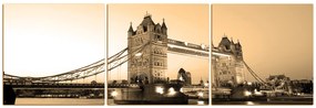 Obraz na plátne - Tower Bridge - panoráma 530FB (120x40 cm)