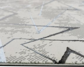 Koberec Esprit 3608 GREY – sivý so vzorom, 100% polyester Rozmer: 200x290 cm