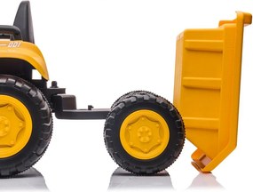 LEAN CARS Nabíjací traktor s lyžicou BW-X002A Žltý