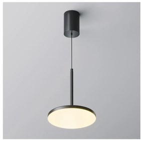 Maytoni P076PL-L12W3K-B - LED Luster na lanku PLATO LED/12W/230V 3000K čierna