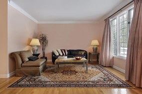 Koberec Agnella Isfahan Aretuza Bordo