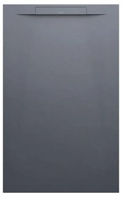 LAUFEN Pro S obdĺžniková sprchová vanička z materiálu Marbond, lineárny odtok na kratšej strane, 1300 x 800 x 32 mm, antracit matný, H2111820780001